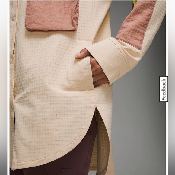 Lululemon Grid Fleece Hiking over shirt size 4 - Picture 5 of 8